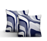 Clegg Abstract Reversible Indoor/Outdoor Square Pillow