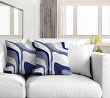 Clegg Abstract Reversible Indoor/Outdoor Square Pillow