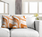 Clegg Abstract Reversible Indoor/Outdoor Square Pillow