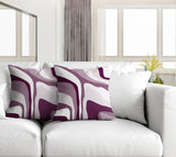 Clegg Abstract Reversible Indoor/Outdoor Square Pillow