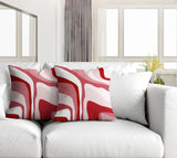 Clegg Abstract Reversible Indoor/Outdoor Square Pillow