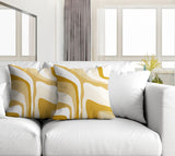 Clegg Abstract Reversible Indoor/Outdoor Square Pillow