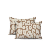 Clio Zebra Print Indoor/Outdoor Reversible Rectangular Pillow