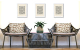 Clio Zebra Print Indoor/Outdoor Reversible Rectangular Pillow