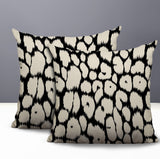Clio Zebra Print Indoor/Outdoor Reversible Square Pillow