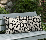 Clio Zebra Print Indoor/Outdoor Reversible Rectangular Pillow