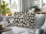 Clio Zebra Print Indoor/Outdoor Reversible Square Pillow