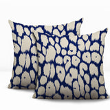 Clio Zebra Print Indoor/Outdoor Reversible Square Pillow
