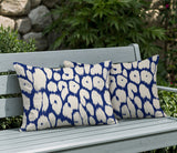 Clio Zebra Print Indoor/Outdoor Reversible Rectangular Pillow