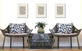 Clio Zebra Print Indoor/Outdoor Reversible Rectangular Pillow