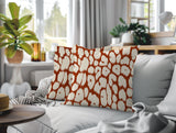 Clio Zebra Print Indoor/Outdoor Reversible Square Pillow
