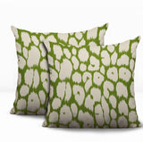 Clio Zebra Print Indoor/Outdoor Reversible Square Pillow