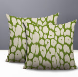 Clio Zebra Print Indoor/Outdoor Reversible Square Pillow