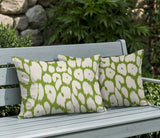 Clio Zebra Print Indoor/Outdoor Reversible Rectangular Pillow