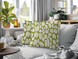 Clio Zebra Print Indoor/Outdoor Reversible Square Pillow