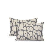 Clio Zebra Print Indoor/Outdoor Reversible Rectangular Pillow