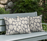 Clio Zebra Print Indoor/Outdoor Reversible Rectangular Pillow