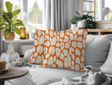 Clio Zebra Print Indoor/Outdoor Reversible Square Pillow
