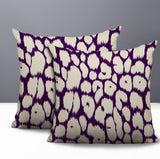 Clio Zebra Print Indoor/Outdoor Reversible Square Pillow
