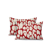 Clio Zebra Print Indoor/Outdoor Reversible Rectangular Pillow