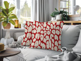 Clio Zebra Print Indoor/Outdoor Reversible Square Pillow