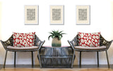 Clio Zebra Print Indoor/Outdoor Reversible Rectangular Pillow