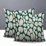Clio Zebra Print Indoor/Outdoor Reversible Square Pillow