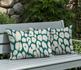 Clio Zebra Print Indoor/Outdoor Reversible Rectangular Pillow