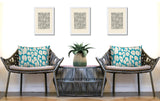 Clio Zebra Print Indoor/Outdoor Reversible Rectangular Pillow