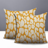 Clio Zebra Print Indoor/Outdoor Reversible Square Pillow