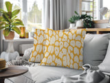 Clio Zebra Print Indoor/Outdoor Reversible Square Pillow