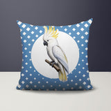 Cockatoo Indoor/Outdoor Reversible Square Pillow