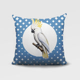 Cockatoo Indoor/Outdoor Reversible Square Pillow