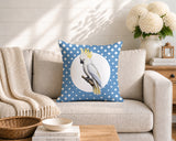 Cockatoo Indoor/Outdoor Reversible Square Pillow