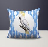 Cockatoo Indoor/Outdoor Reversible Square Pillow