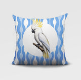 Cockatoo Indoor/Outdoor Reversible Square Pillow