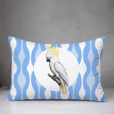 Cockatoo Indoor/Outdoor Reversible Rectangular Pillow