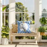 Cockatoo Indoor/Outdoor Reversible Square Pillow