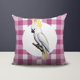 Cockatoo Indoor/Outdoor Reversible Square Pillow