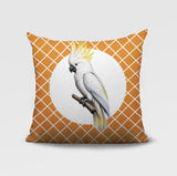 Cockatoo Indoor/Outdoor Reversible Square Pillow