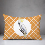 Cockatoo Indoor/Outdoor Reversible Rectangular Pillow