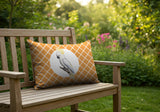 Cockatoo Indoor/Outdoor Reversible Rectangular Pillow