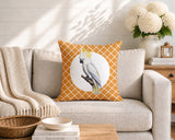 Cockatoo Indoor/Outdoor Reversible Square Pillow