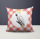 Cockatoo Indoor/Outdoor Reversible Square Pillow