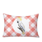 Cockatoo Indoor/Outdoor Reversible Rectangular Pillow