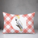 Cockatoo Indoor/Outdoor Reversible Rectangular Pillow