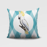 Cockatoo Indoor/Outdoor Reversible Square Pillow
