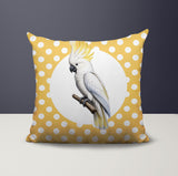 Cockatoo Indoor/Outdoor Reversible Square Pillow