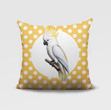 Cockatoo Indoor/Outdoor Reversible Square Pillow