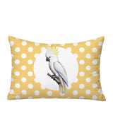 Cockatoo Indoor/Outdoor Reversible Rectangular Pillow